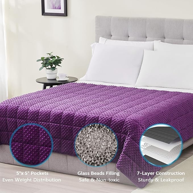 L'AGRATY Weighted Blanket - Image 4