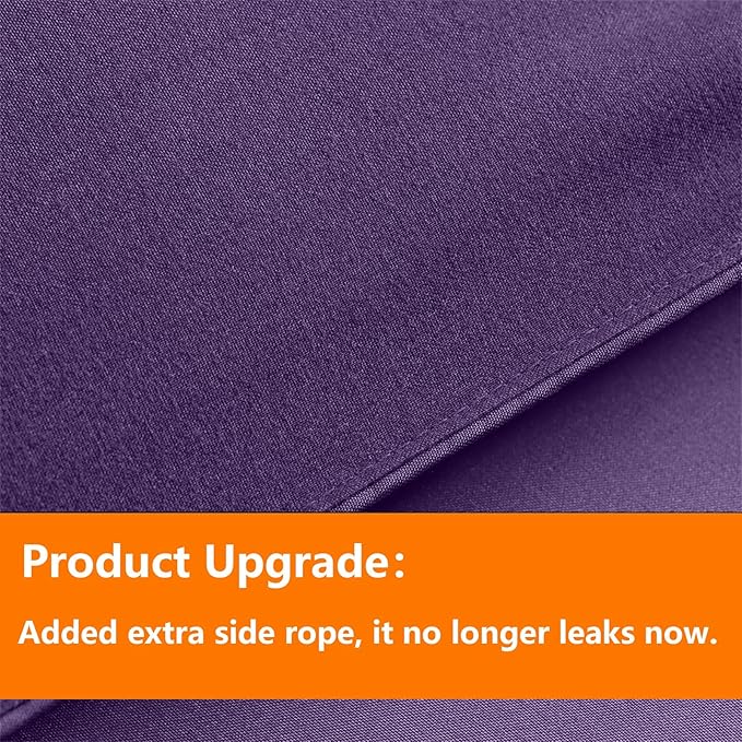 TAIMIT Purple Twin Size Comforter Set - Image 3