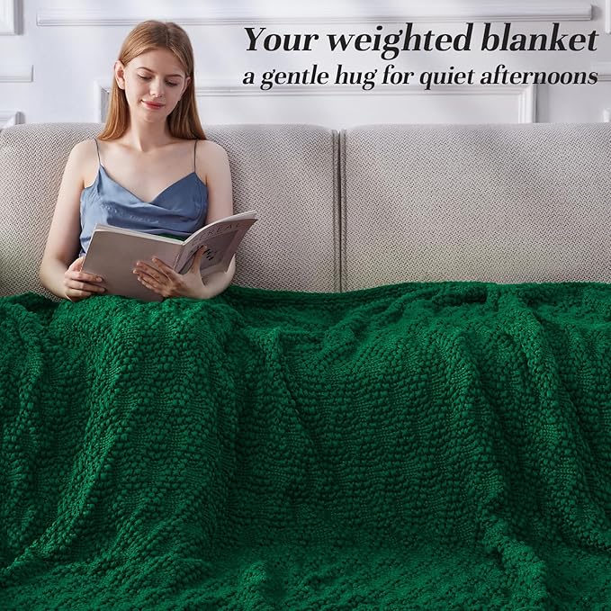 Anysay Knitted Weighted Blanket - Image 2