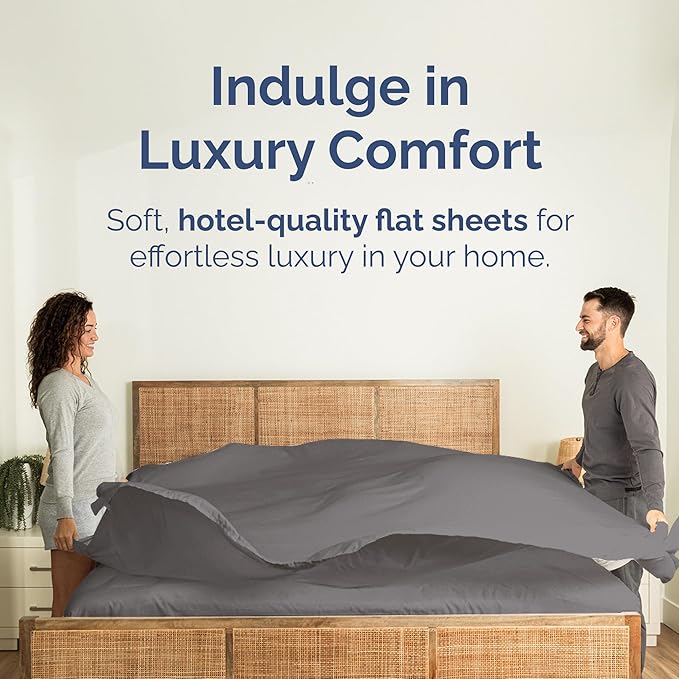 Twin XL Size Flat Sheet - Image 2