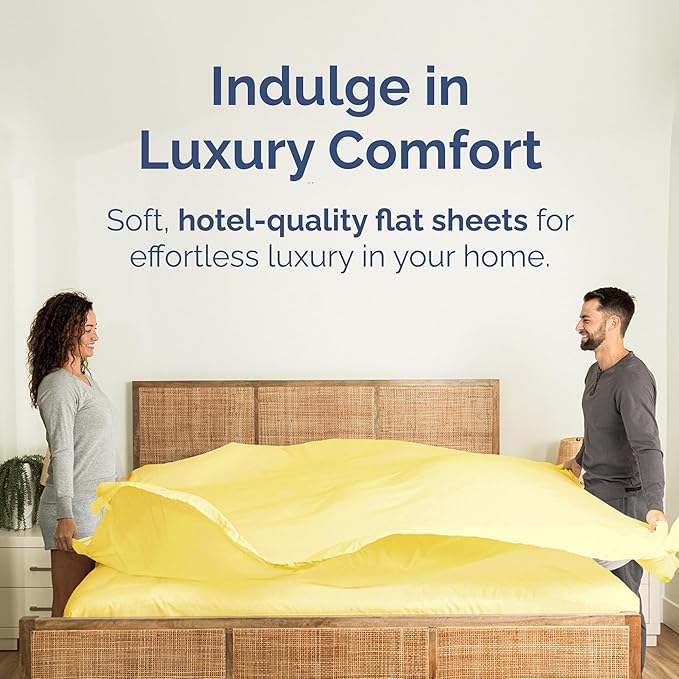 Twin XL Size Flat Sheet - Image 2