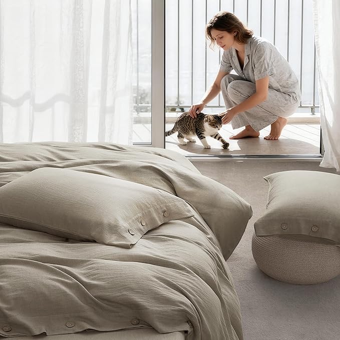 JELLYMONI Cotton Duvet Cover Queen Size - Image 8