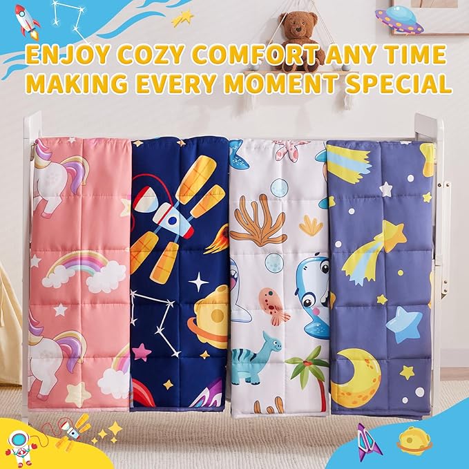 anfie Weighted Blanket Kids Weighted Blanket Cooling Blanket - Image 8