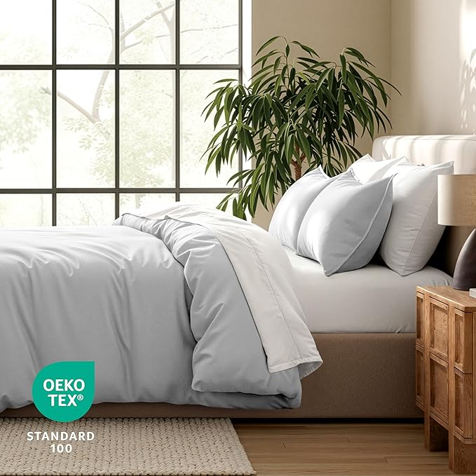 Bare Home Bedding Duvet Cover Queen Size - Image 5