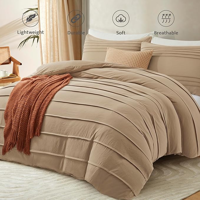 Oli Anderson Khaki Duvet Cover King Size - Image 2