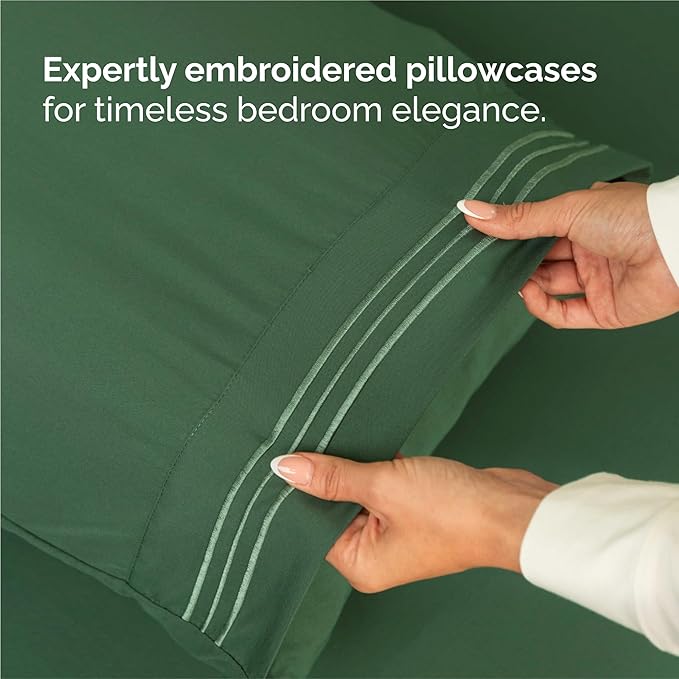 King Size 4 Piece Sheet Set - Image 6