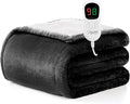 Homemate Heated Blanket Electric Throw by Homemate