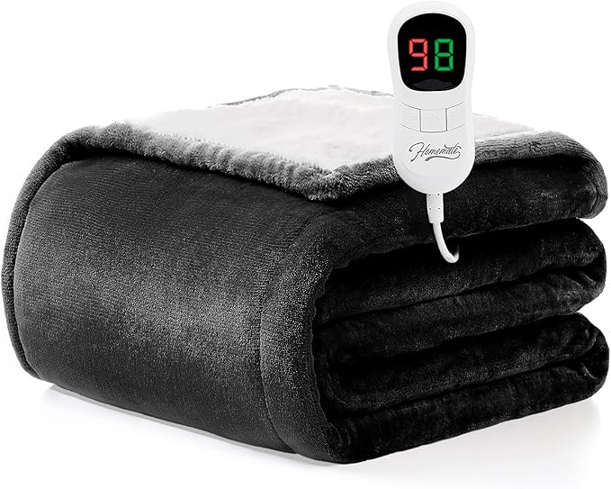 Homemate Electric Heated Blanket Full Size by Homemate