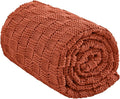 Knitted Weighted Blanket Adult, No Beads Heavy Blanket 48” x 72'' 15lbs by Unknown