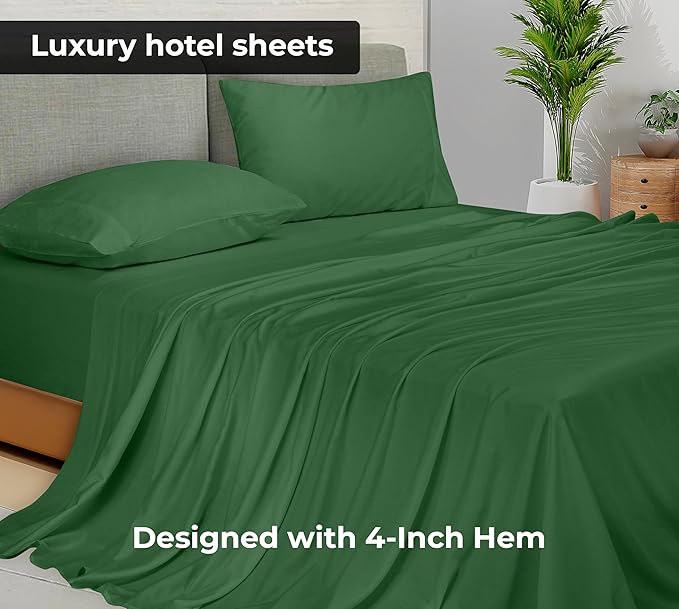 Royale Linens Twin Flat Sheet - Image 2