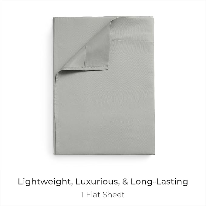 Mellanni California King Size Flat Sheet - Image 2