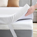 SINWEEK 2 Inch Gel Memory Foam Mattress Topper King Size, Ventilated High by SINWEEK