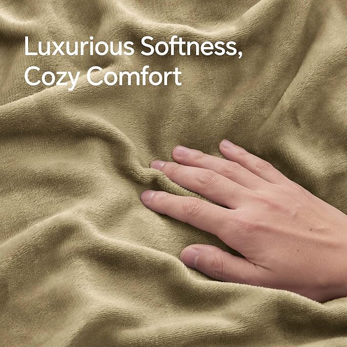 BEDELITE Flannel Pillow Cases Queen Size Set of 2, Super Soft Fleece Pillowcases - Image 4