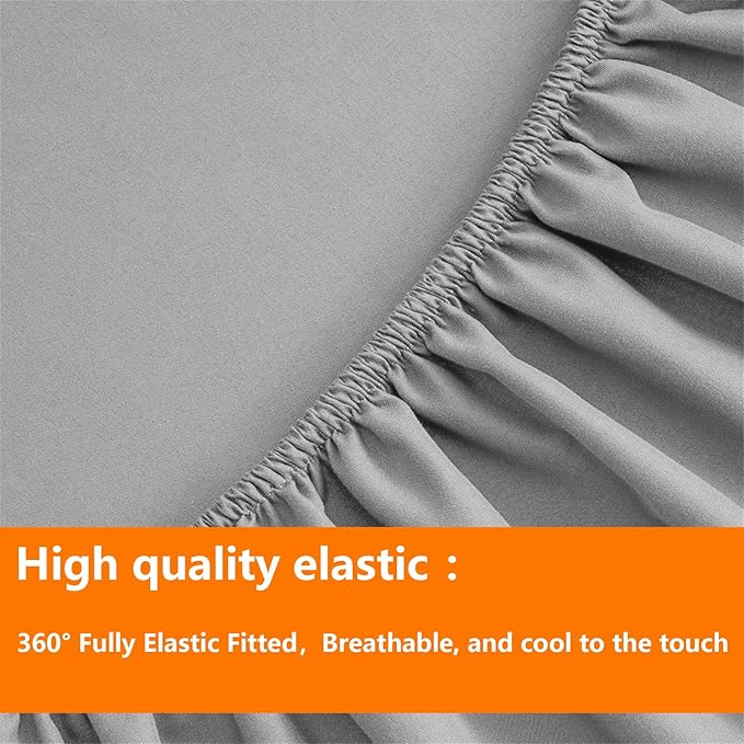 TAIMIT Grey King Size Comforter Set - Image 6