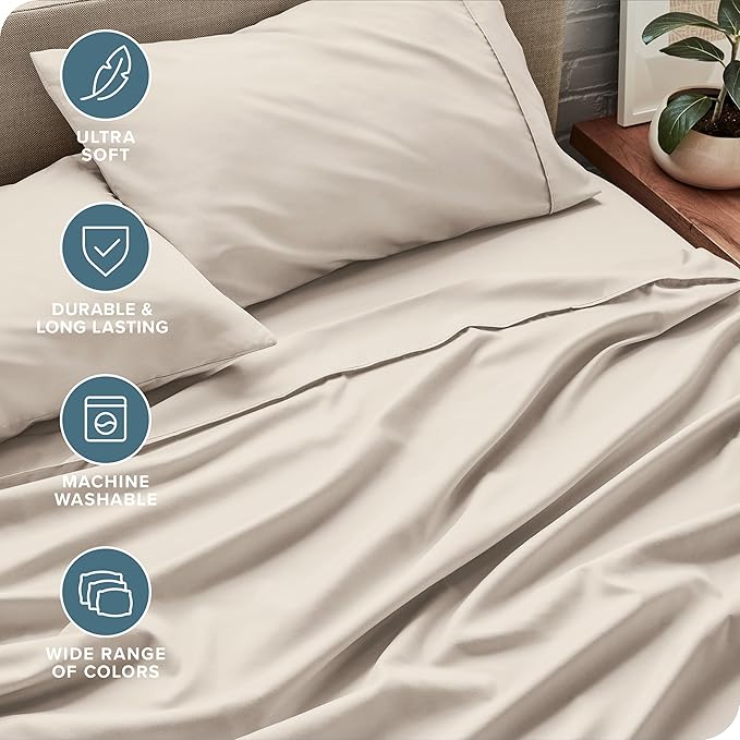 Bare Home Twin XL Sheet Set - Image 4