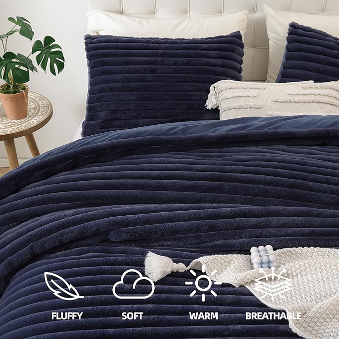 Smoofy Fluffy Twin Comforter Sets 2 Pieces - Image 2