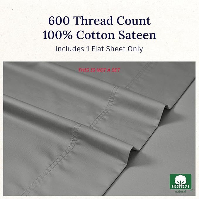 100% Cotton Flat Sheet - Image 5