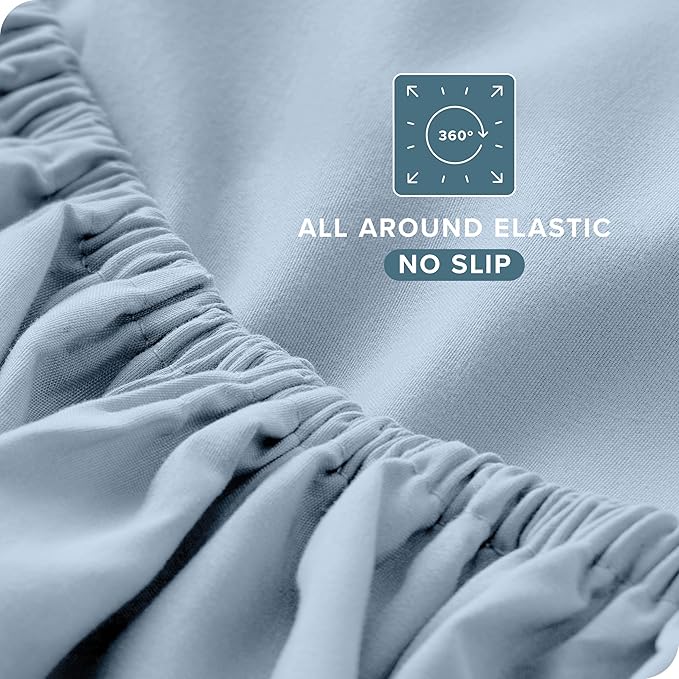 Bare Home Split Head Flex King Sheet Set - Image 7