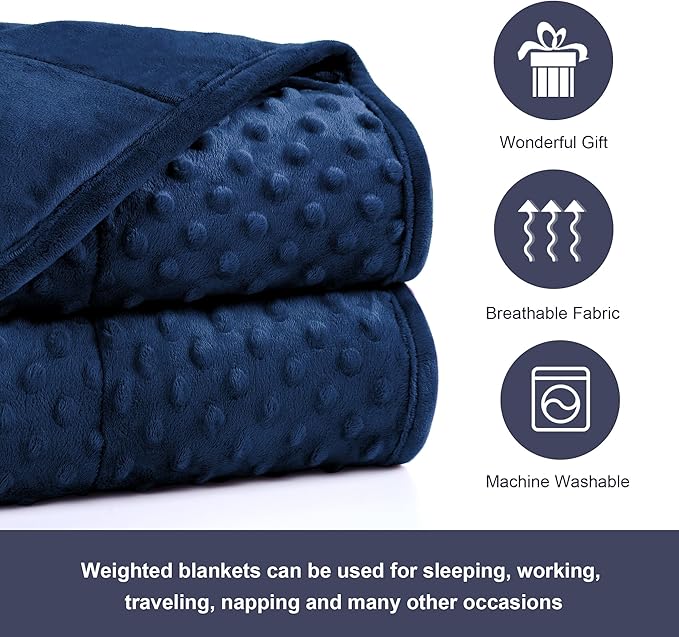 Alomidds Weighted Blanket, Weighted Blankets - Image 5