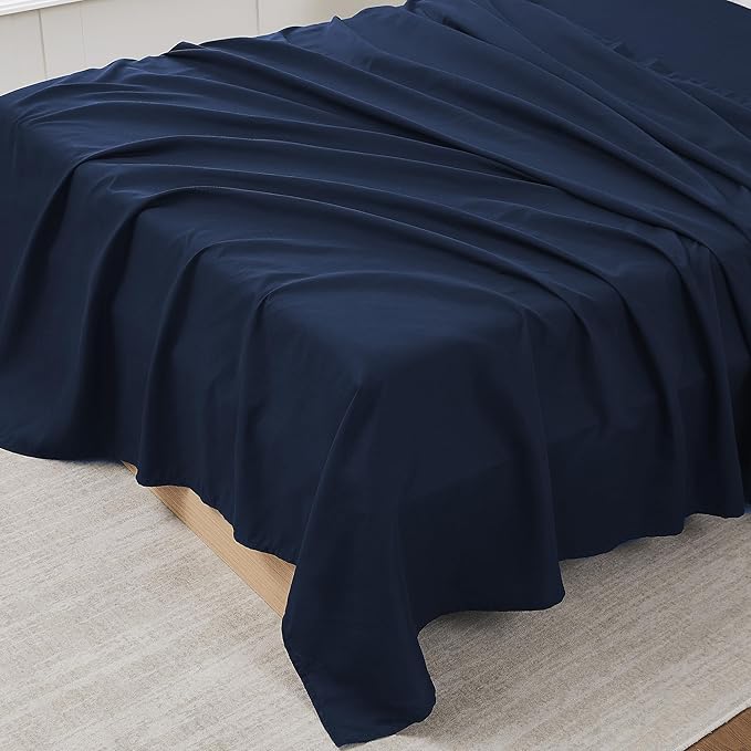 King Size Flat Sheet Only by SweetHomeCollection