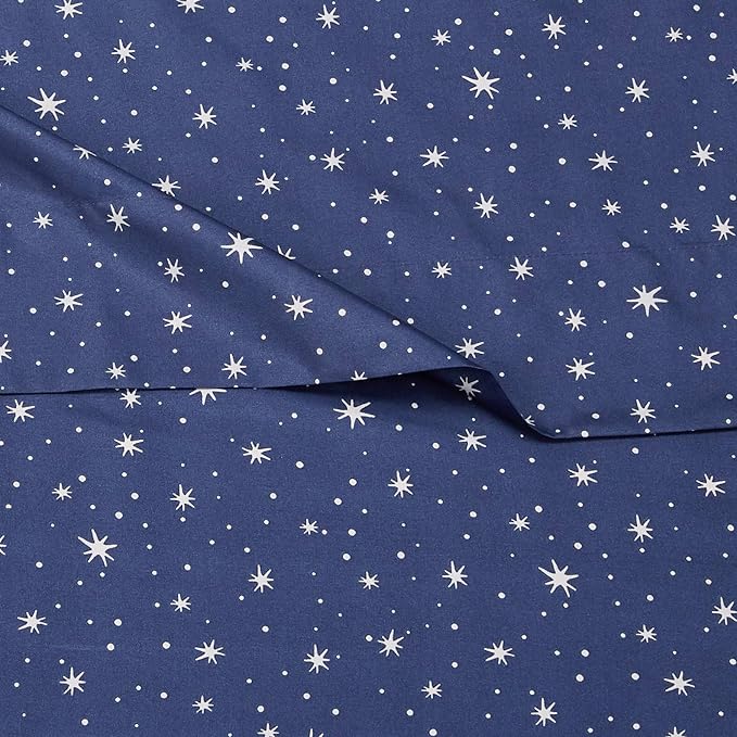 Amazon Basics Kid's Soft Easy-Wash Microfiber 3-Piece Sheet Set, Machine - Image 4