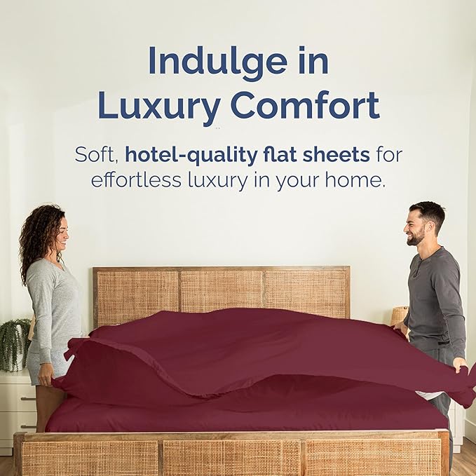 Cal King Size Flat Sheet - Image 2