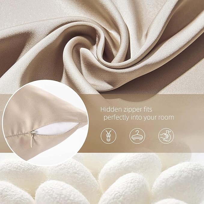 Silk Pillow Cases 2 Pack Mulberry Silk Pillow Cases Soft Breathable Both Sided - Image 6