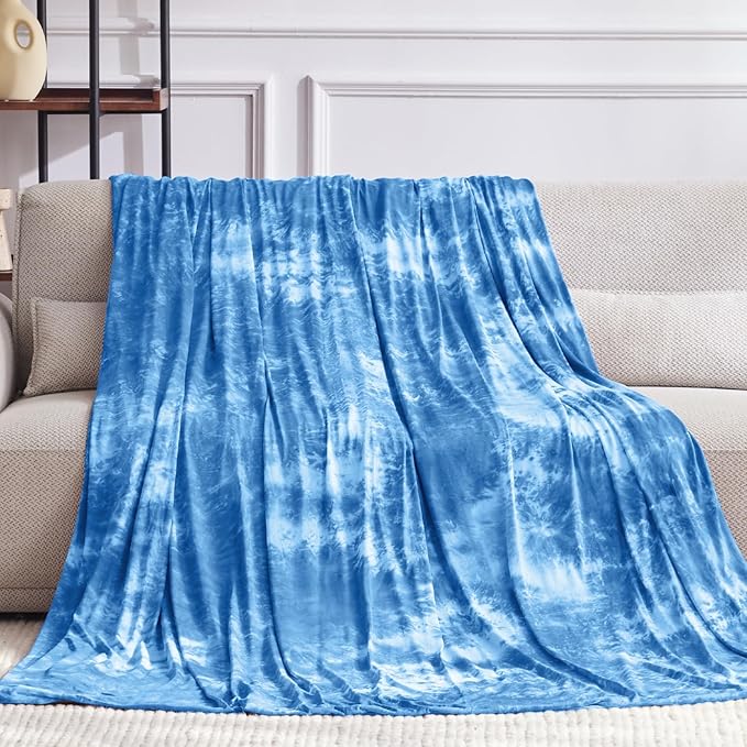 Guohaoi Cooling Blanket for Hot Sleepers and Night Sweats, Decortive Tie Dye - Image 2