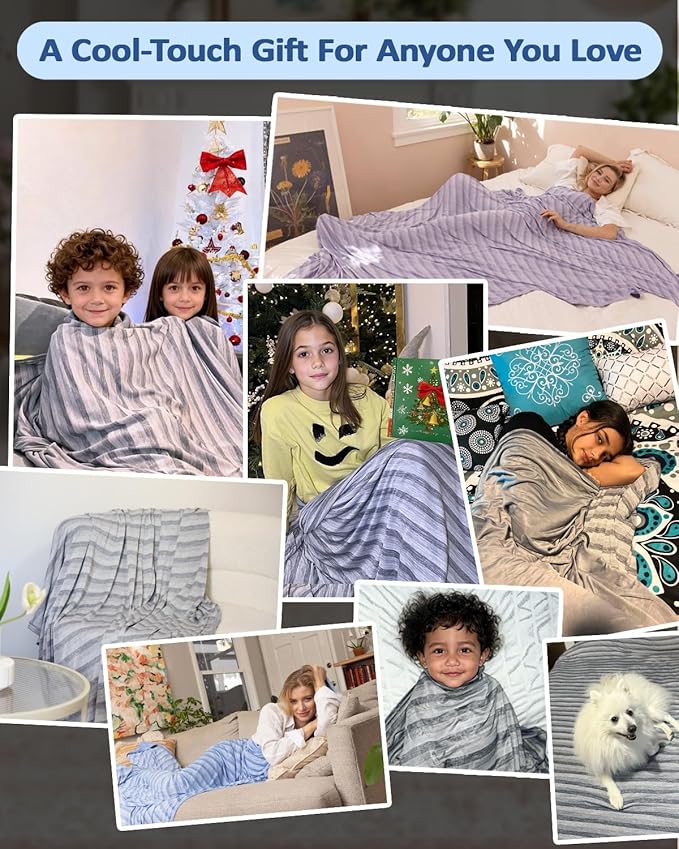 Ailemei Direct Cooling Blanket for Hot Sleepers, Double Sided Cold Effect - Image 8