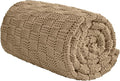 Knitted Weighted Blanket for Adult, No Beads Heavy Blanket 60” x 80'' 12lbs by Unknown