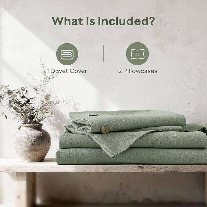JELLYMONI Cotton Duvet Cover King Size - Image 7