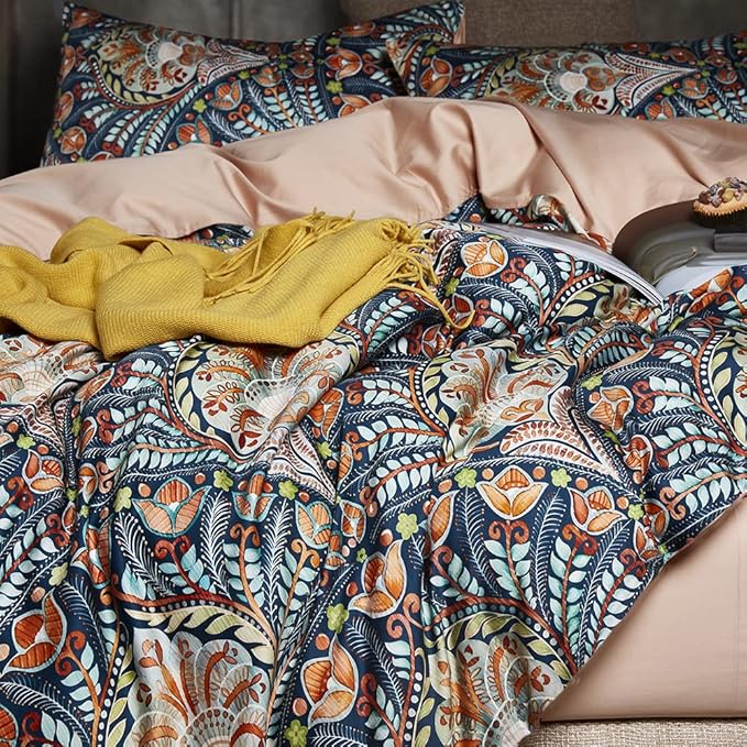 Cupocupa Duvet Cover Set;Duvet Cover Full Bedding Set Fluffy Boho Duvet Cover - Image 4