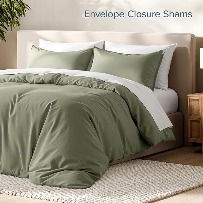 Bare Home Bedding Duvet Cover Queen Size - Image 4