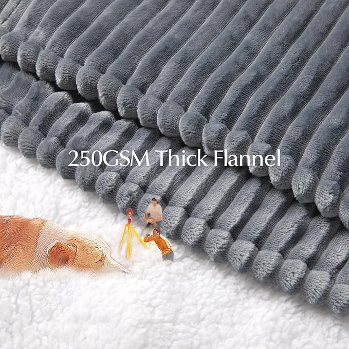 SNUGSUN Heated Blanket Throw Size, Soft and Cozy Electric Heating Blanket - Image 7