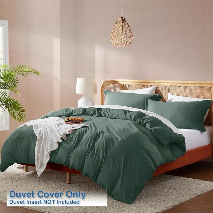 Nestl Forest Green Duvet Cover Full Size - Image 2