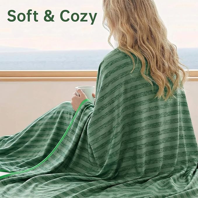 Guohaoi Cooling Blanket for Hot Sleepers, Absorbs Heat to Keep Body Cool for - Image 7