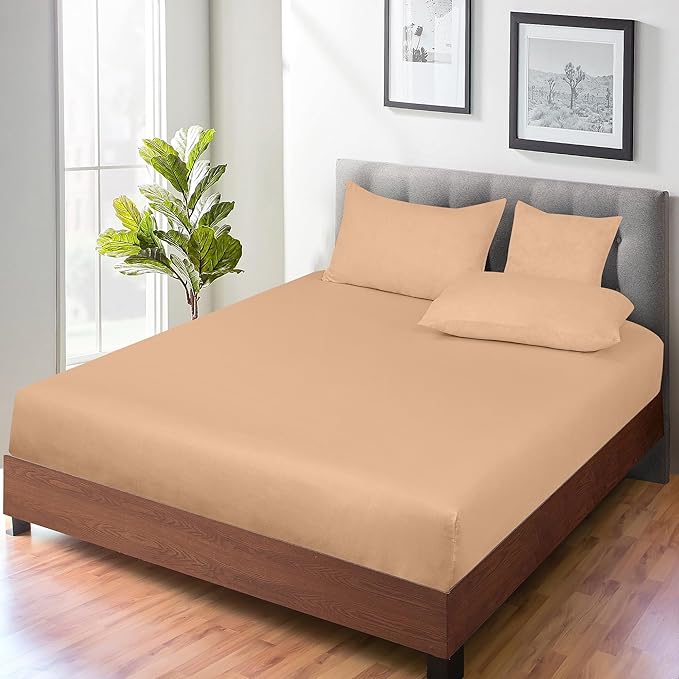 ROYALE LINENS 300 Thread Count 100% Long Staple Combed Cotton Fitted Sheet Twin - Image 7
