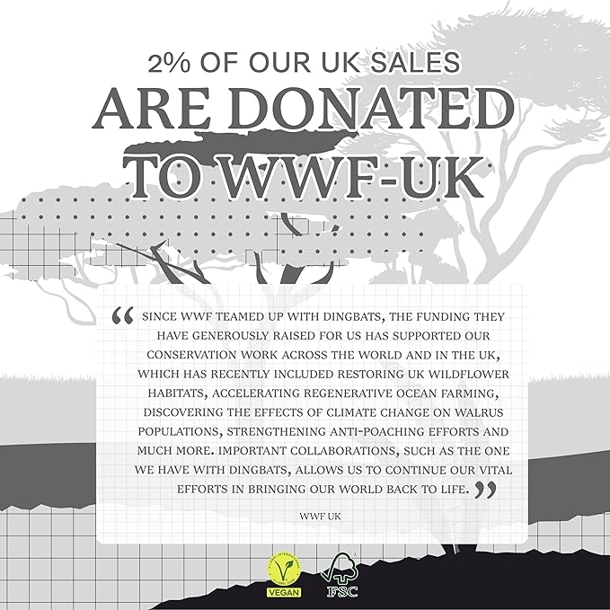 Dingbats A5 Wildlife Lined Notebook Journal - Premium Vegan Leather Softcover Executive Journal for Women & Men - Work, Note Taking, Writing & Travel-DeskoryOffice