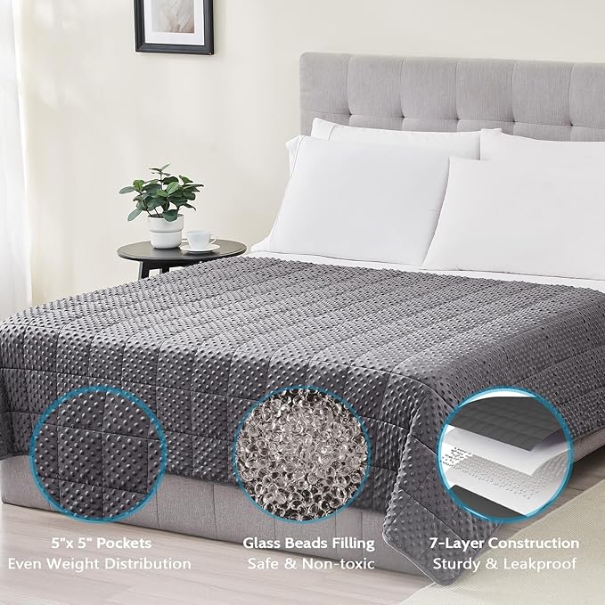 L'AGRATY Weighted Blanket - Image 4