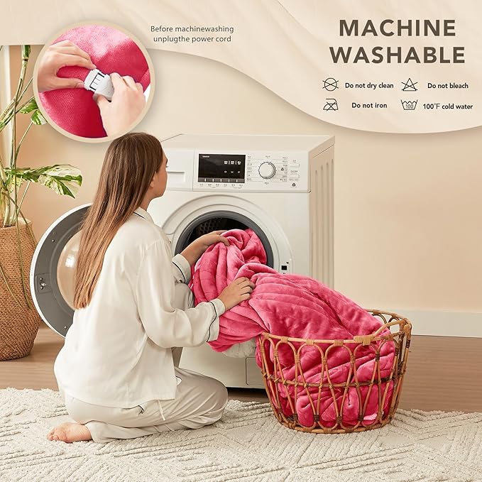 Homemate Electric Heated Blanket King - Image 7