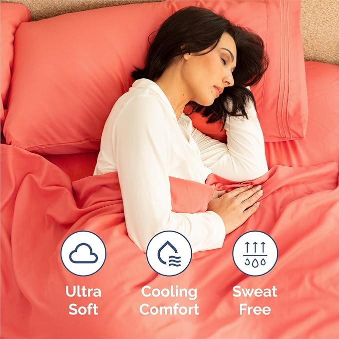 King Size 4 Piece Sheet Set - Image 4