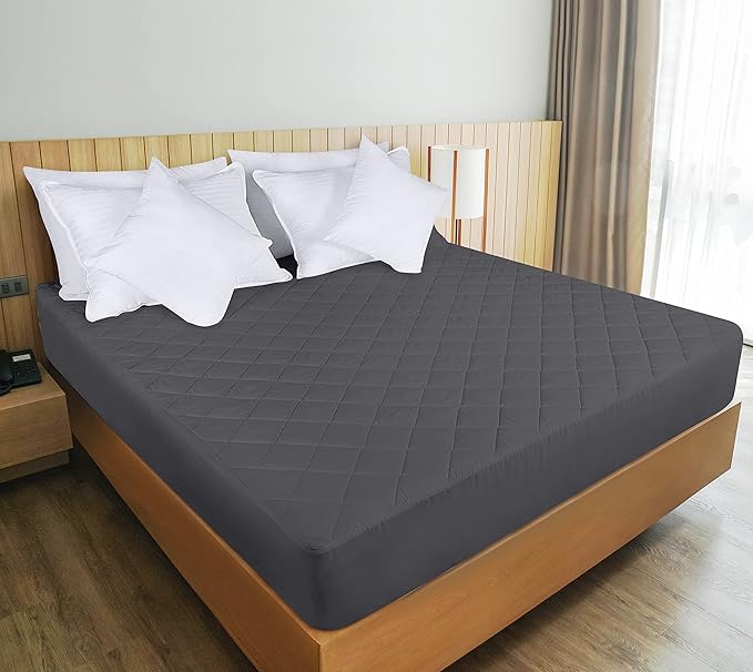 Utopia Bedding Quilted Fitted Mattress Pad, Full Size, Elastic Fitted Mattress - Image 6