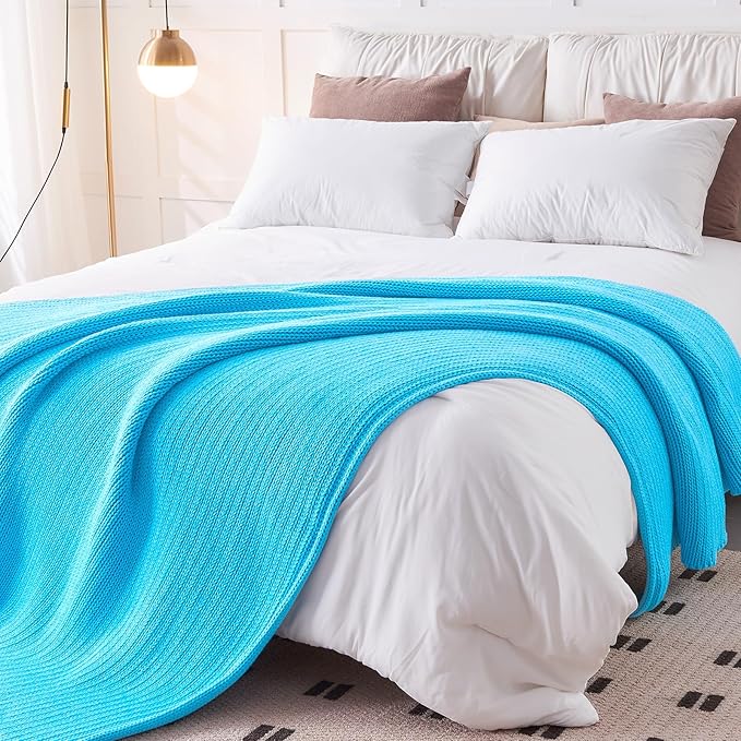 L'AGRATY Knitted Weighted Blanket - Image 2