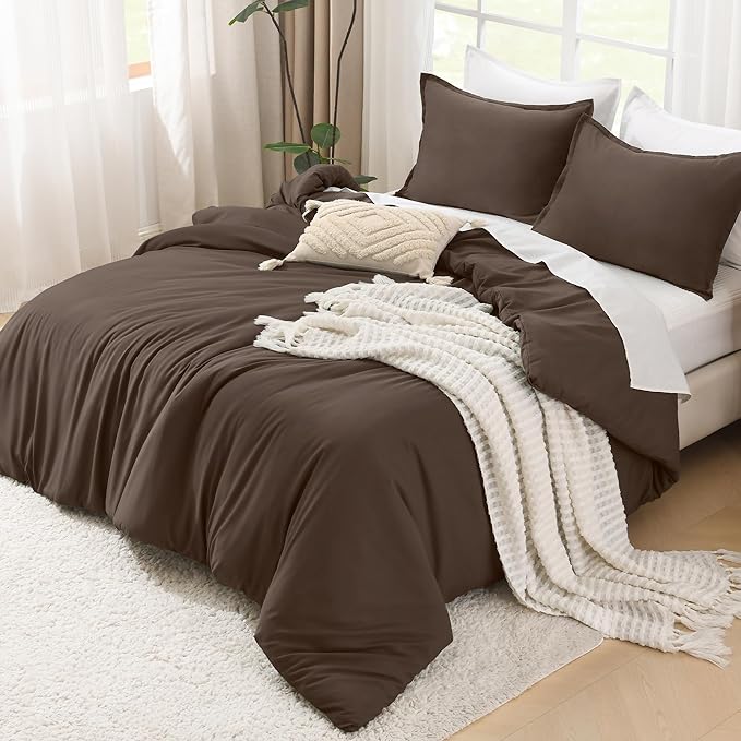 Litanika Chocolate Comforter California King Size, 3 Pieces Cal King - Image 4