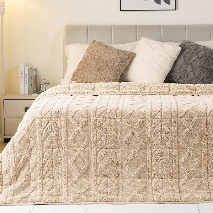 Cottonblue Jacquard Weighted Blanket 15 lbs - Image 9