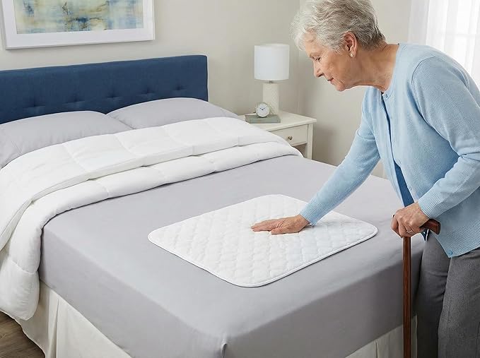 RMS Ultra Soft 4-Layer Washable and Reusable Incontinence Bed Pad - Image 3
