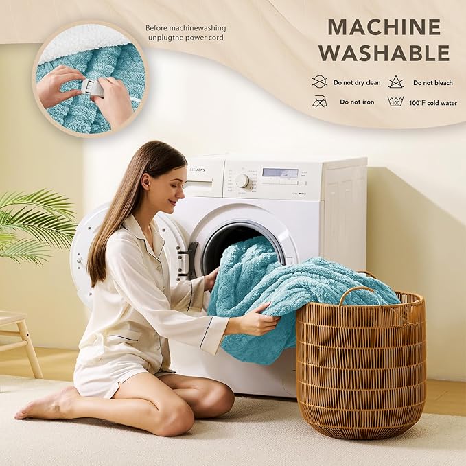 Homemate Electric Heated Blanket King - Image 6