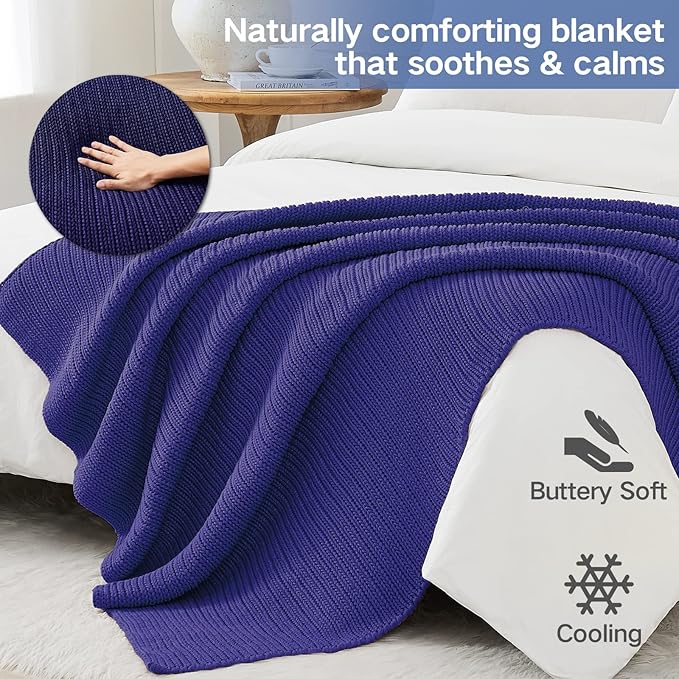 Guohaoi Knitted Weighted Blanket - Image 5