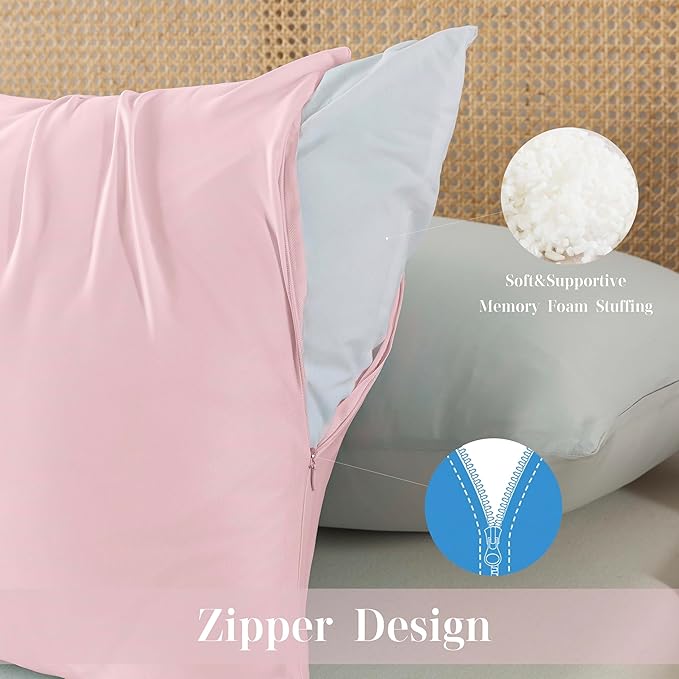 WhatsBedding Memory Foam Body Pillow - Image 3