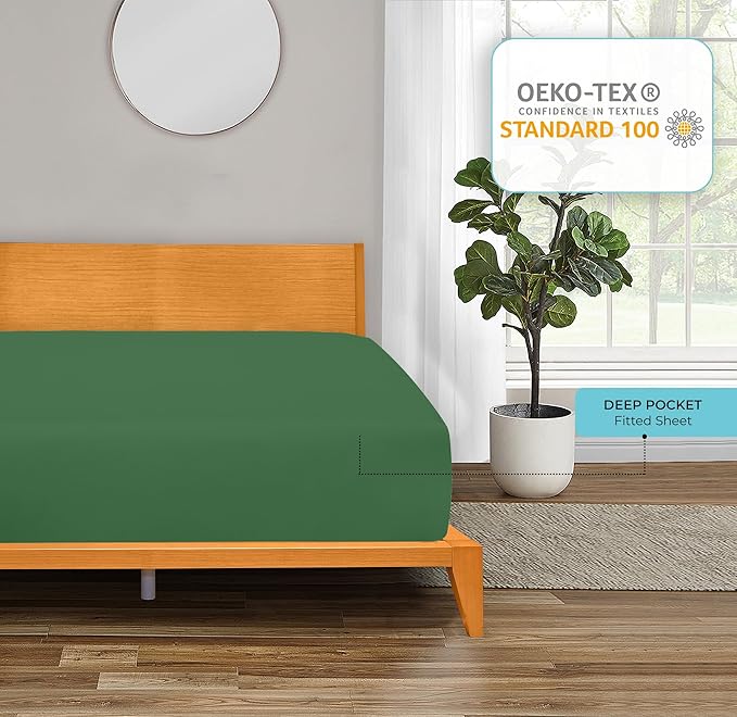 Royale Linens Fitted Sheet California King - Image 7